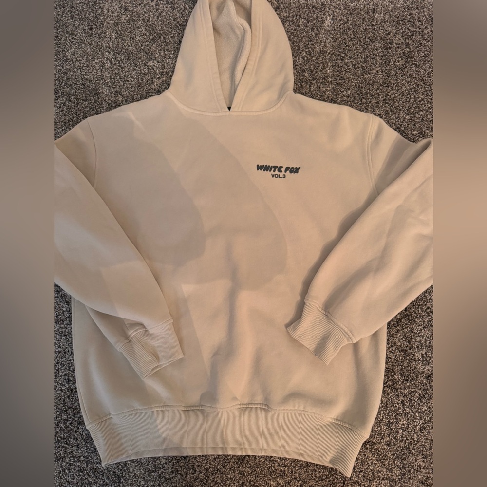 White Fox Offstage Hoodie in Pebble